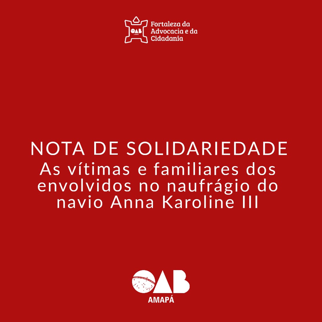 Nota de solidariedade